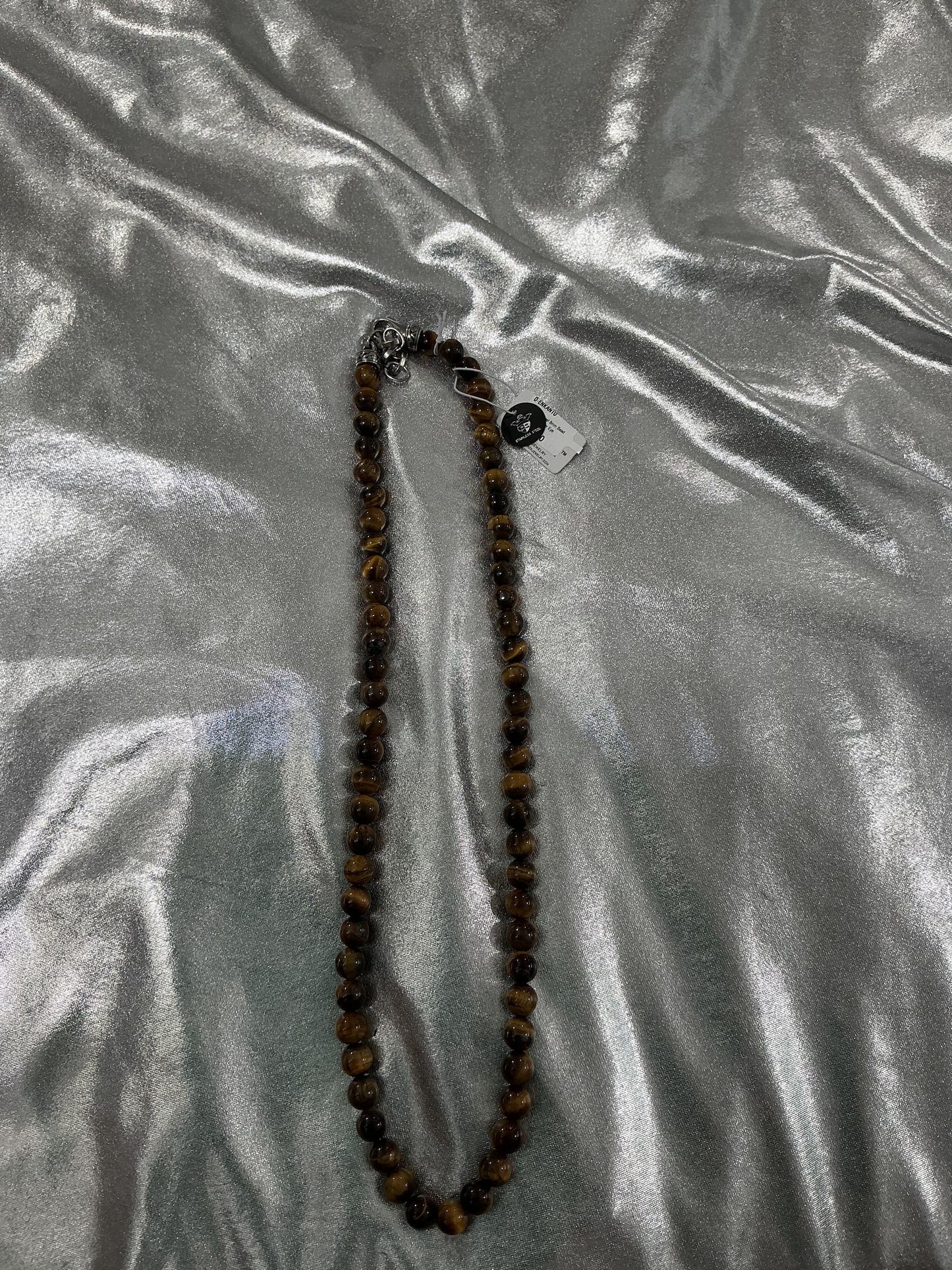 Bead Necklace Tiger Eye