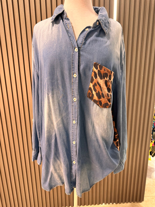 Denim Shirt Plus