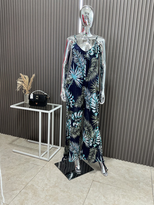 Floral Printed Jumpsuit