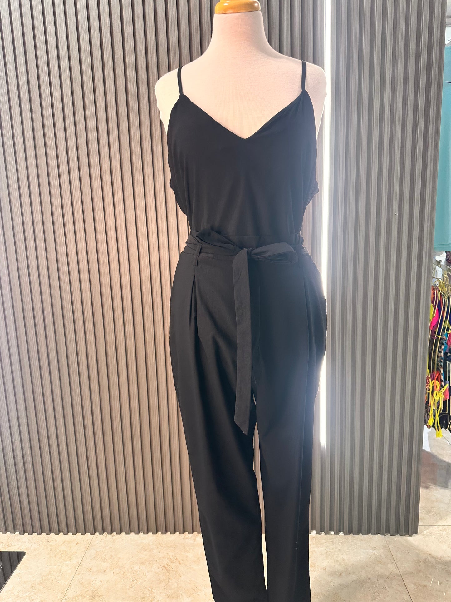 Jumpsuit Plus Negro