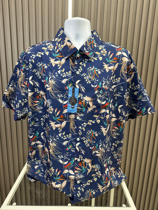 Camisa Seaport Flowers plus