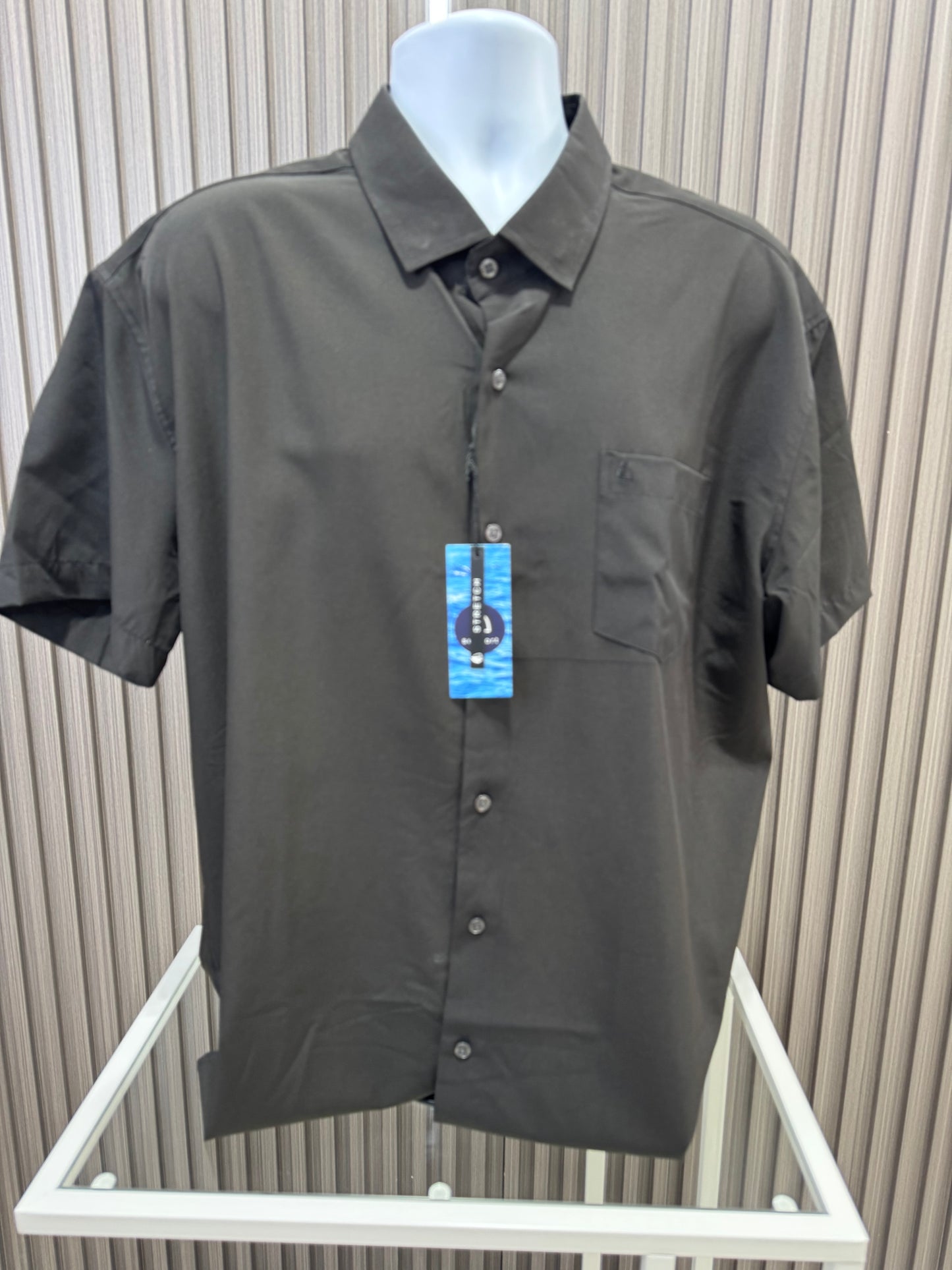 Camisa seaport black plus