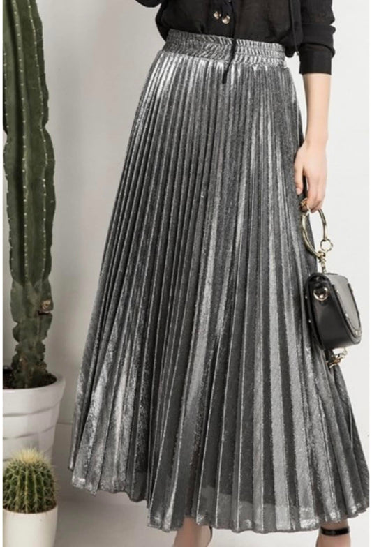 Silver skirt
