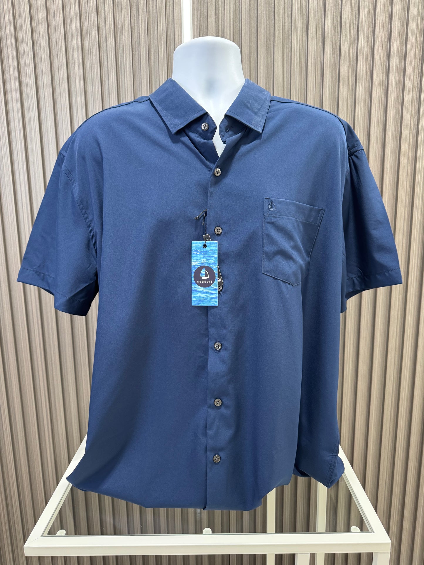 Camisa Seaport na y plus