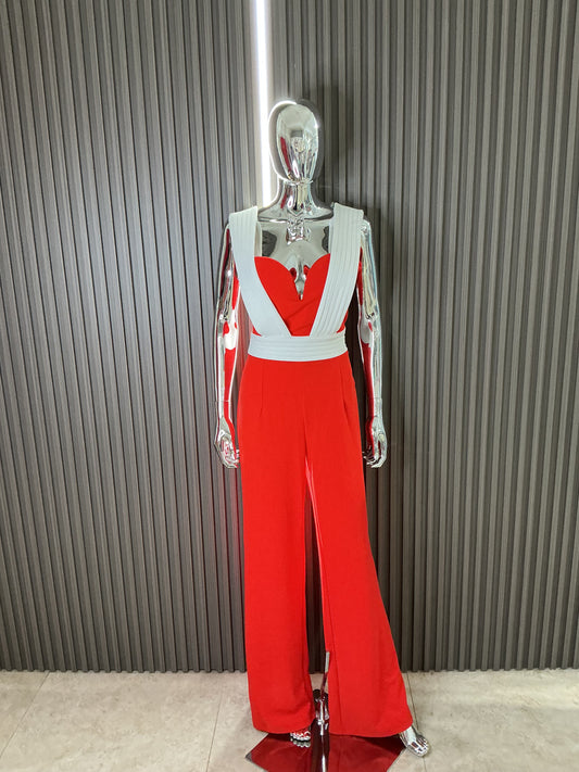 Jumpsuit Red