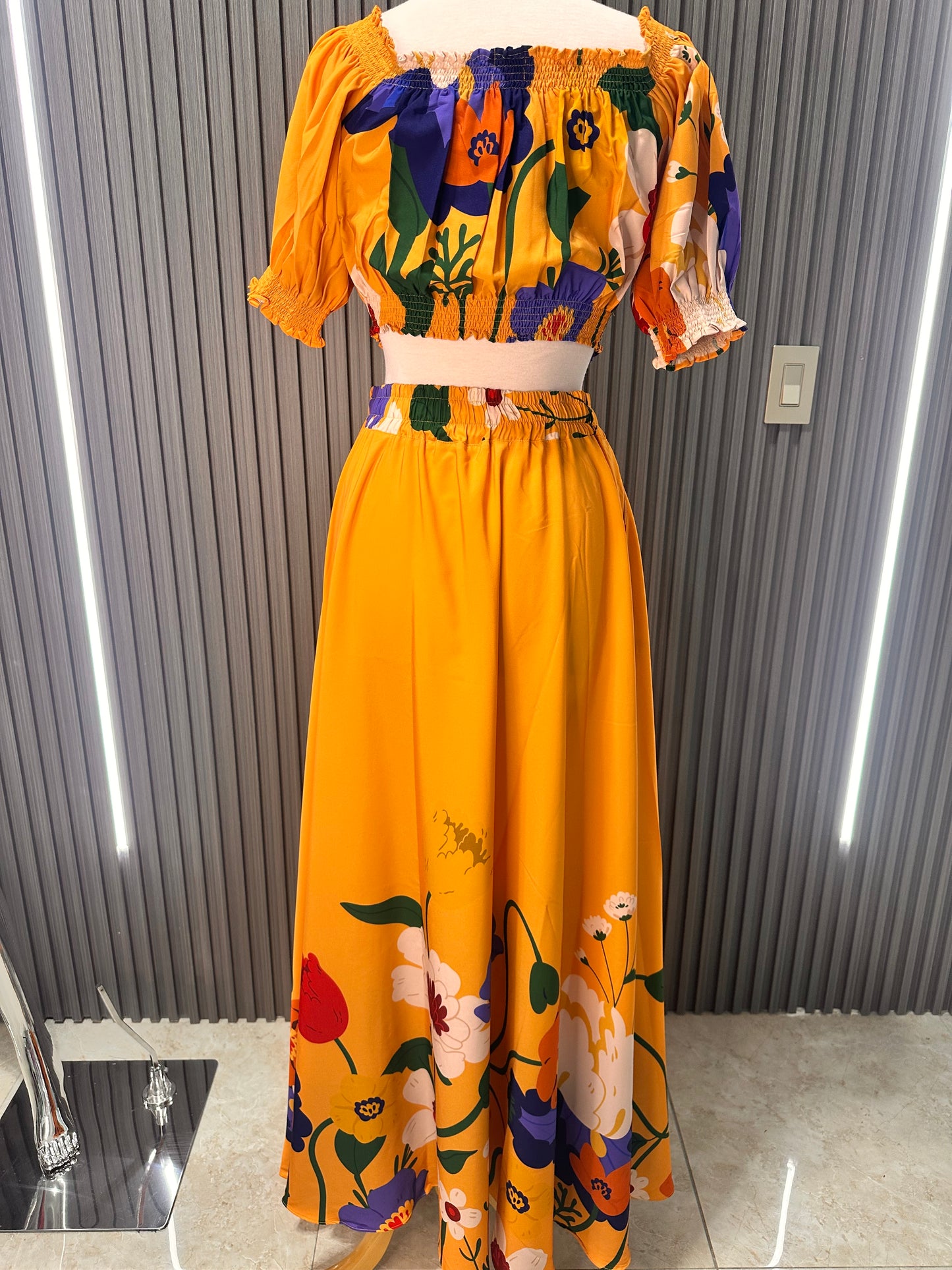 Set Falda Floral
