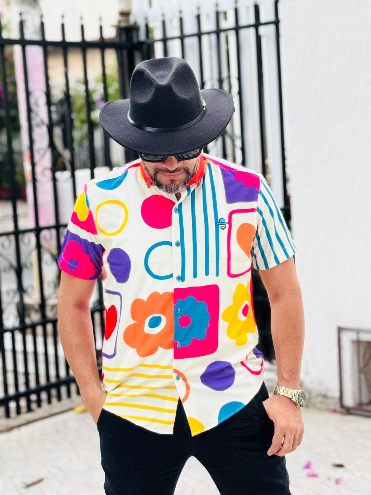 Blossom circle shirt