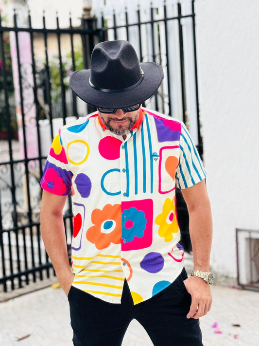 Blossom circle shirt